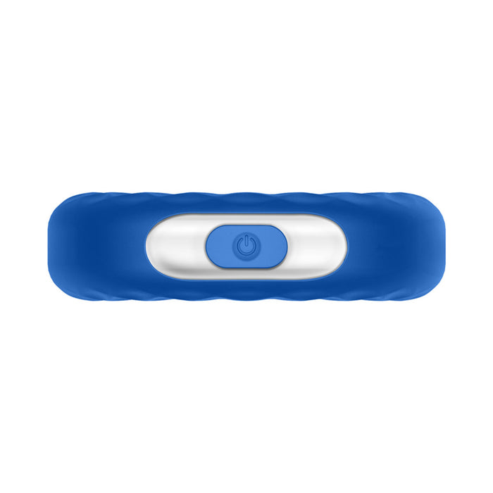 FORTO F-15 Vibrating C-Ring - Blue Intimates Adult Boutique