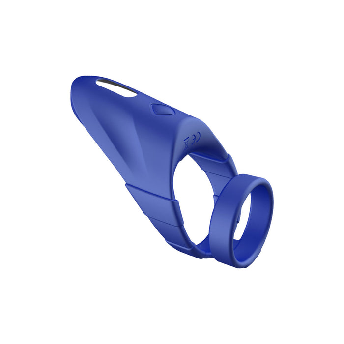 FORTO F-48 Vibrating Perineum Double C-Ring - Blue Intimates Adult Boutique