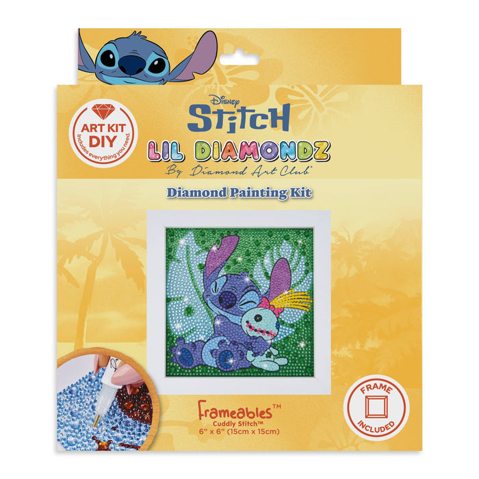 Frameables™ - Cuddly Stitch™ - Diamond Art Club DIY Kit