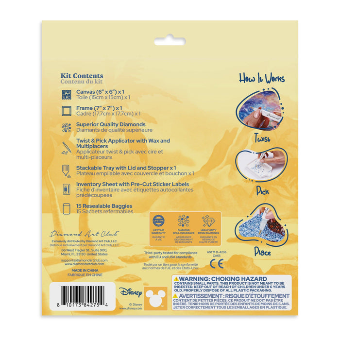 Frameables™ - Cuddly Stitch™ - Diamond Art Club DIY Kit