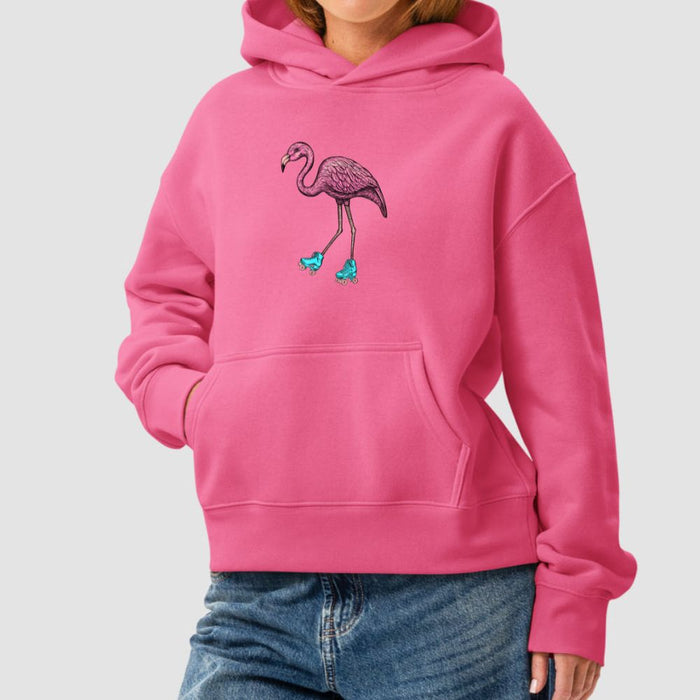 Fritzy's Flamingo Skate Hoodie