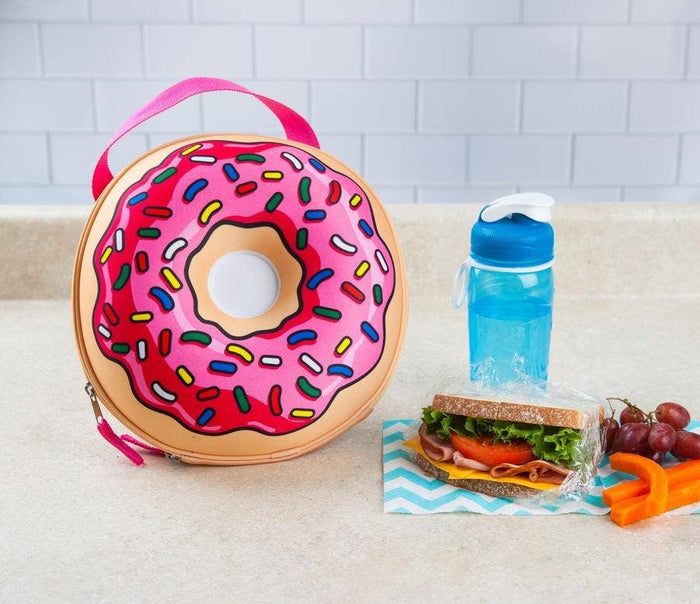 Frosted Donut Lunch Tote