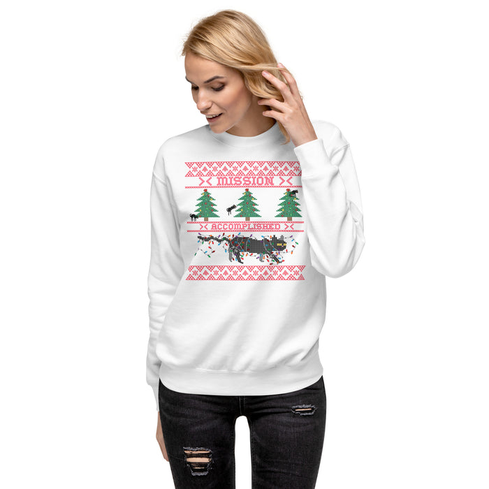 Funny Ugly Christmas Premium Sweatshirt - Bloom Seventy Seven