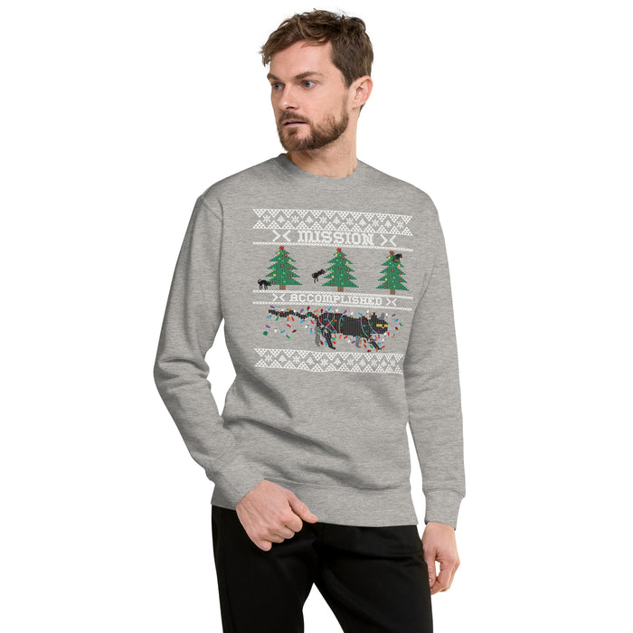 Funny Ugly Christmas Premium Sweatshirt - Bloom Seventy Seven