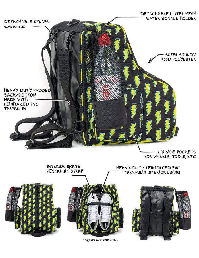 Fydelity Skate Bag - Bolts