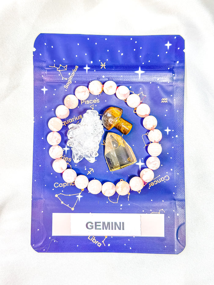 Gemini - Zodiac Crystal Set