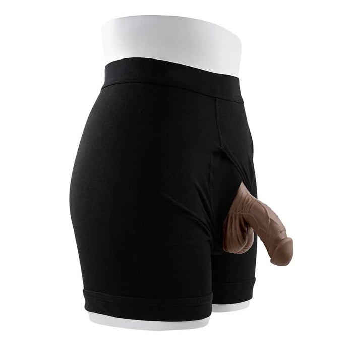 Gender X 4in Silicone Packer Dark Intimates Adult Boutique