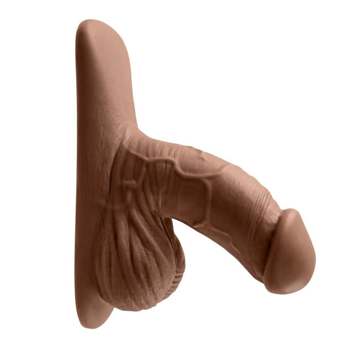 Gender X 4in Silicone Packer Dark Intimates Adult Boutique