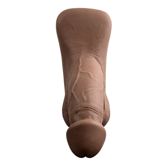 Gender X 4in Silicone Packer Dark Intimates Adult Boutique