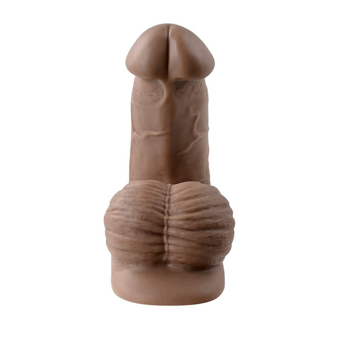 Gender X 4in Silicone Packer Dark Intimates Adult Boutique