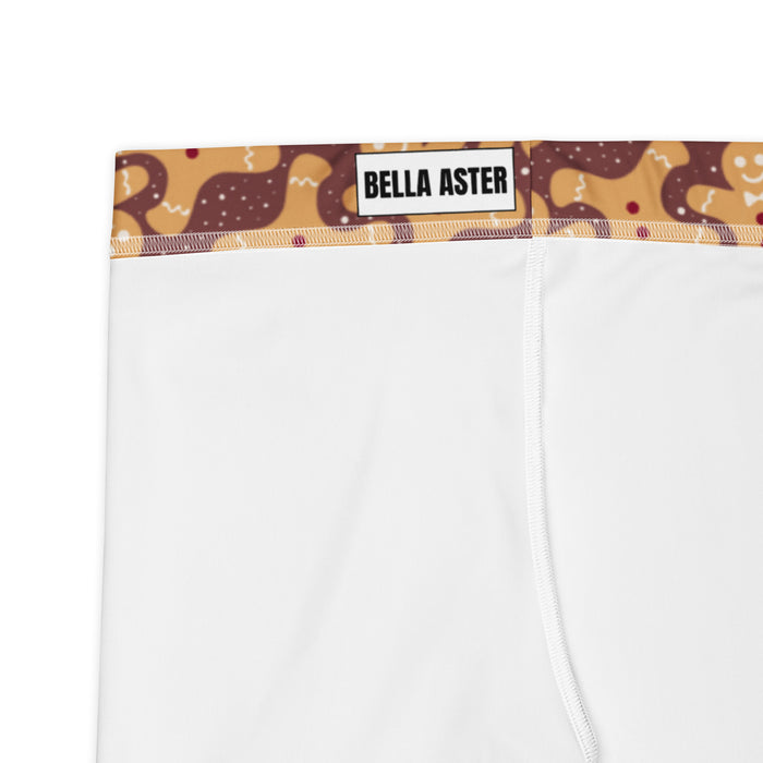 Gingerbread Man Christmas Cookie Print Leggings - Bloom Seventy Seven