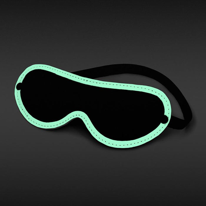 Glo Bondage Blindfold Green Intimates Adult Boutique