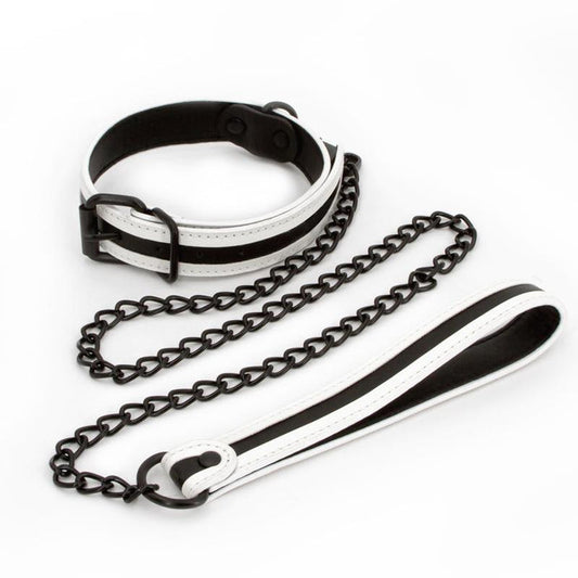 Glo Bondage Collar & Leash Green | Fetish Accessories Intimates Adult Boutique