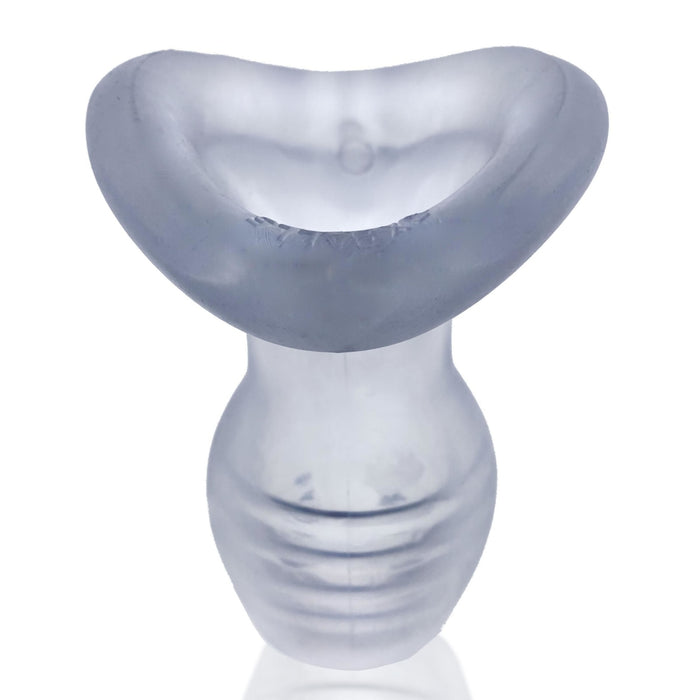 Glowhole-1 Buttplug W- Led Insert Small Clear Frost Intimates Adult Boutique