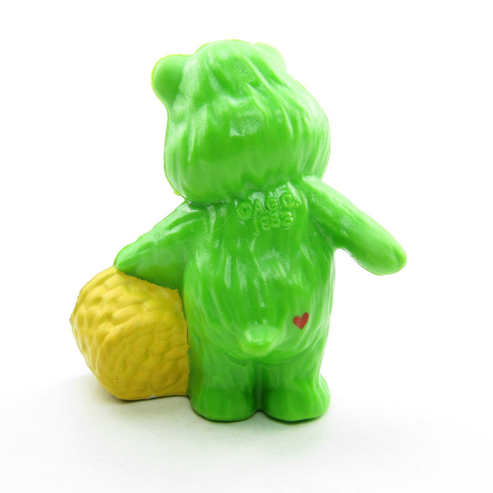 Good Luck Bear Pouring Four Leaf Clovers miniature figurine