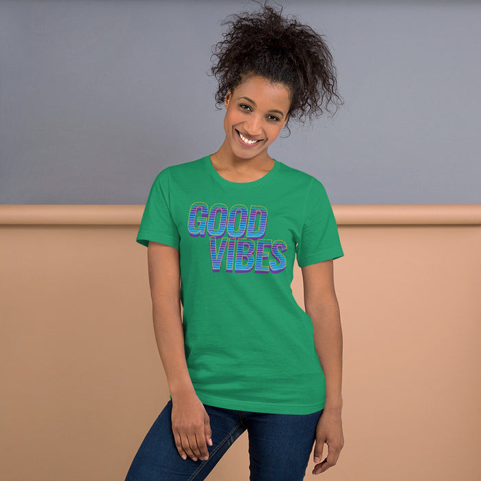 Good Vibes Unisex T-Shirt - Bloom Seventy Seven
