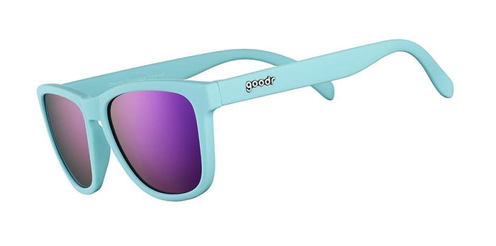 Goodr Sunglasses - Electric Dinotopia Carnival