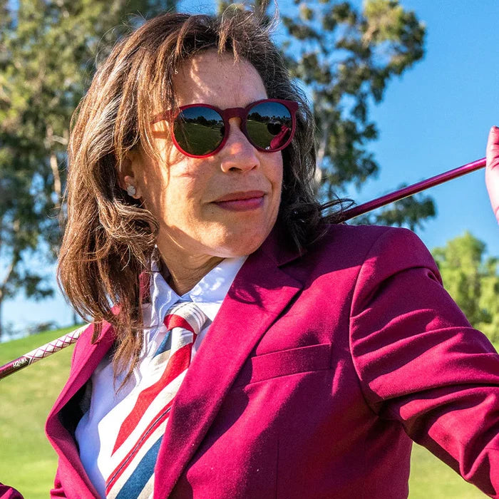 Goodr Sunglasses - I'm Wearing Burgundy?