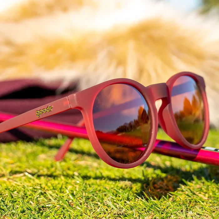Goodr Sunglasses - I'm Wearing Burgundy?