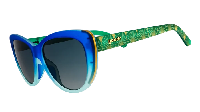 Goodr Sunglasses - Rhonda's Peacock Palace