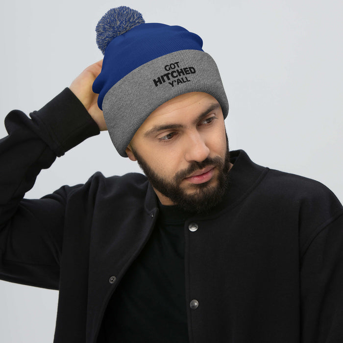 Got Hitched Pom-Pom Beanie