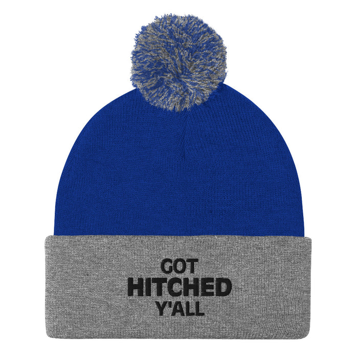 Got Hitched Pom-Pom Beanie