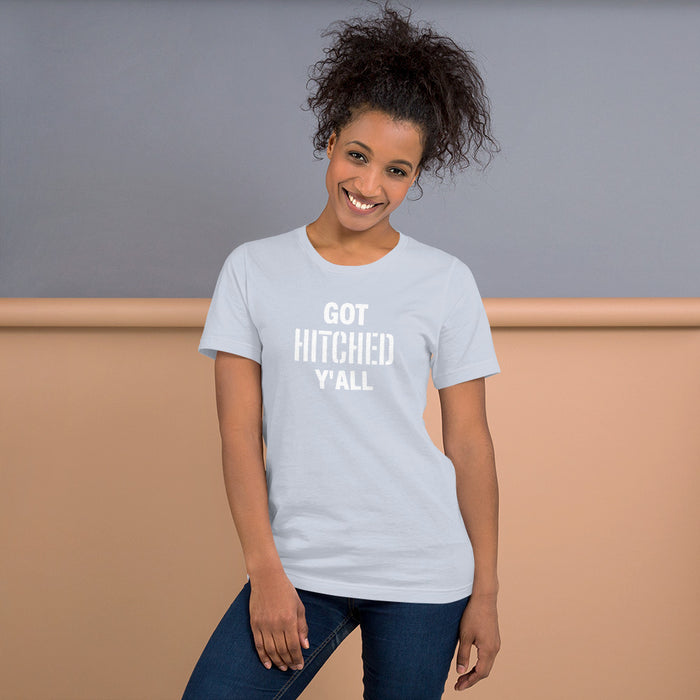 Got Hitched Short-Sleeve Unisex T-Shirt - Bloom Seventy Seven