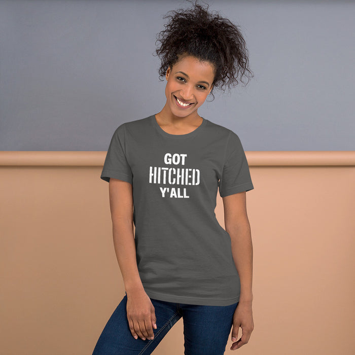 Got Hitched Short-Sleeve Unisex T-Shirt - Bloom Seventy Seven