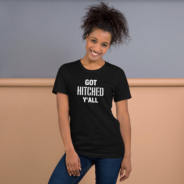 Got Hitched Short-Sleeve Unisex T-Shirt - Bloom Seventy Seven