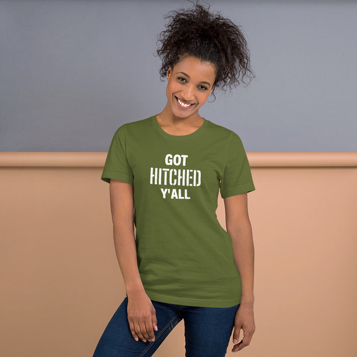 Got Hitched Short-Sleeve Unisex T-Shirt - Bloom Seventy Seven
