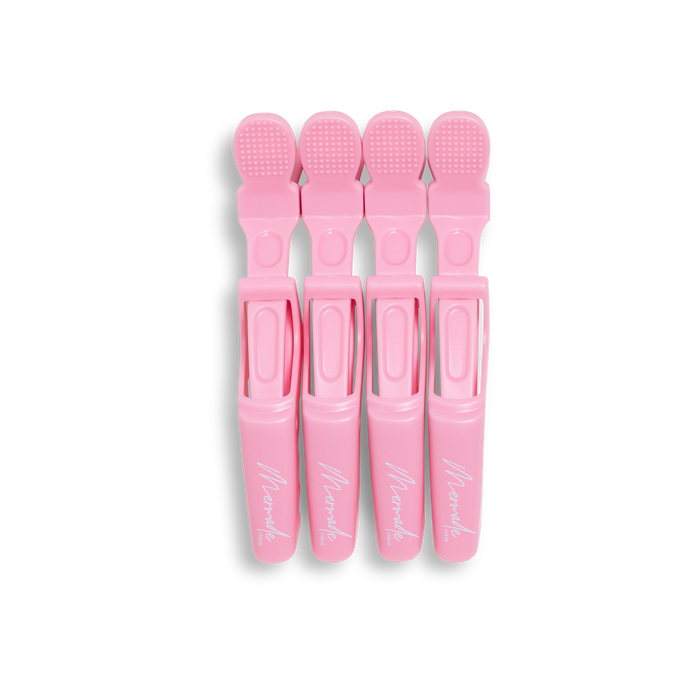 Mermade Hair Grip Clips - Signature Pink front