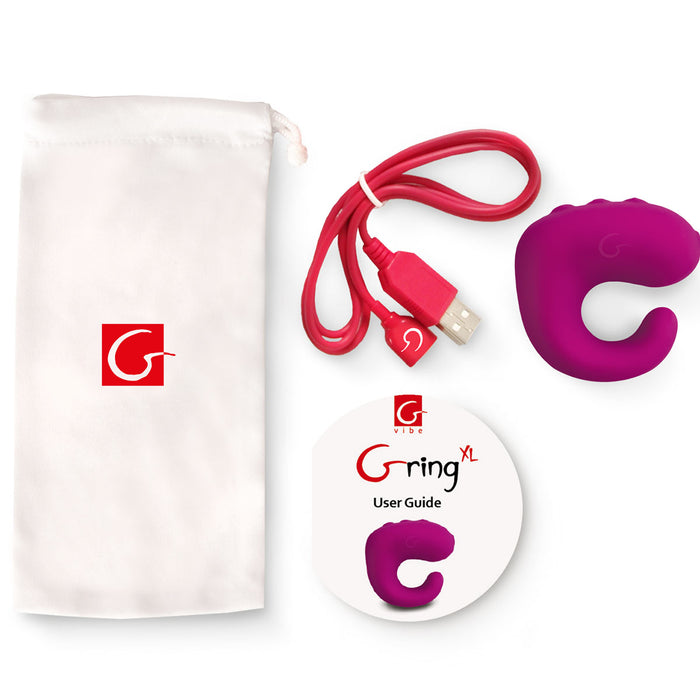 Gvibe Gring XL - Sweet Raspberry Intimates Adult Boutique