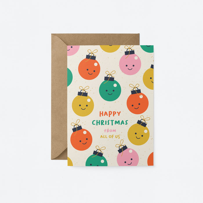 Happy Christmas From All of Us
