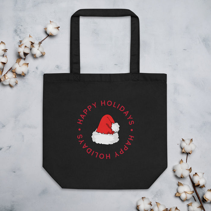 Happy Holidays Printed Eco Tote Bag - Bloom Seventy Seven