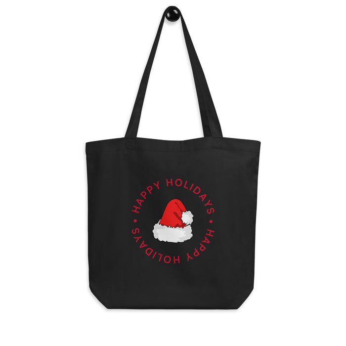 Happy Holidays Printed Eco Tote Bag - Bloom Seventy Seven