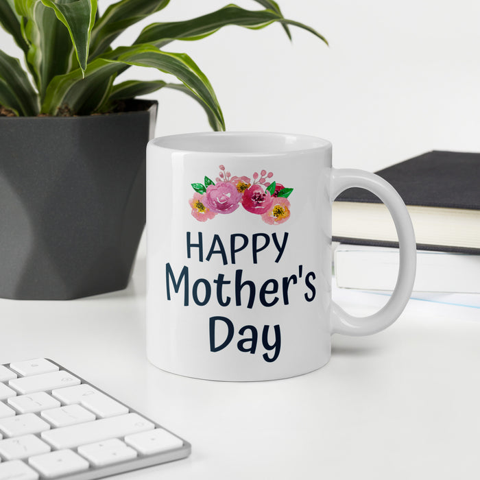 Happy Mother's Day White Glossy Mug
