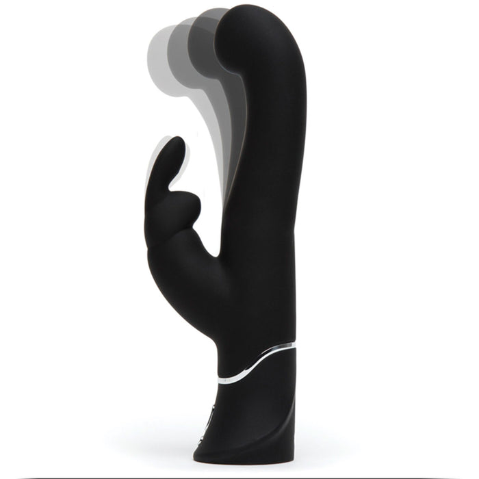 Happy Rabbit G-Spot Black Stroker Rabbit Vibe Intimates Adult Boutique