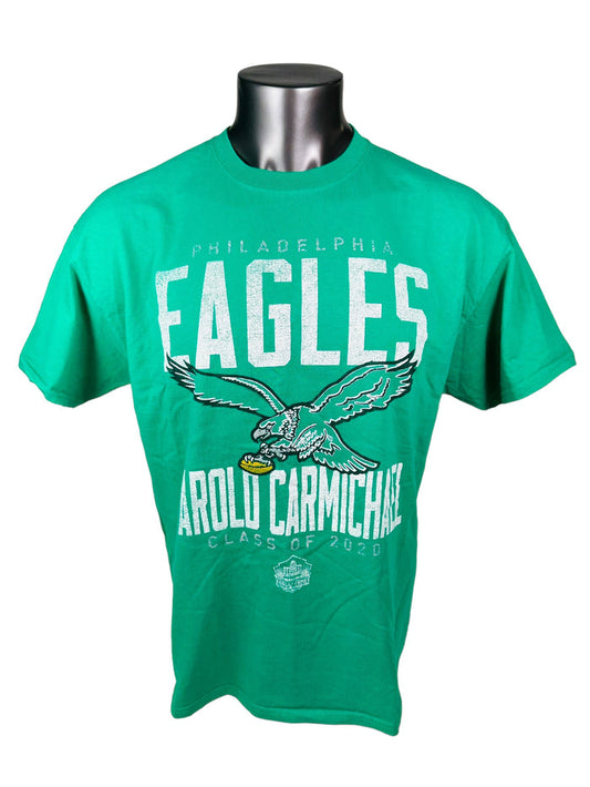 HAROLD CARMICHAEL PHILADELPHIA EAGLES HALL OF FAME T- SHIRT ADULT XL