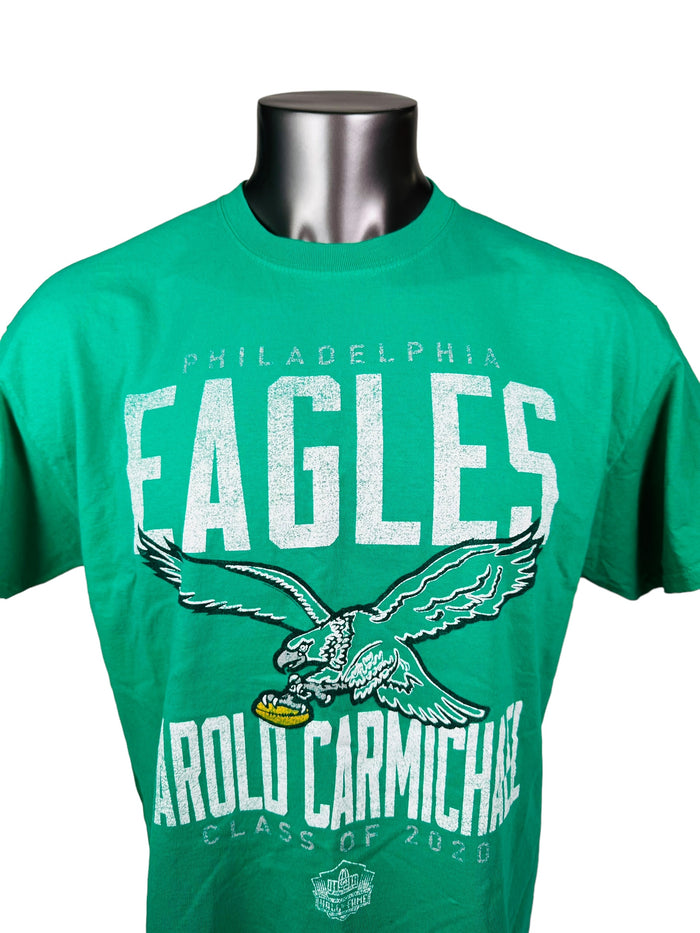 HAROLD CARMICHAEL PHILADELPHIA EAGLES HALL OF FAME T- SHIRT ADULT XL