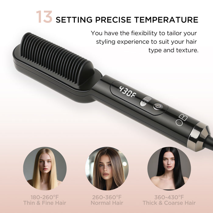 Heated Straightening Brush
