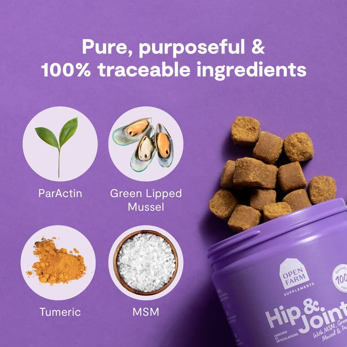 Pure and traceable ingredients.