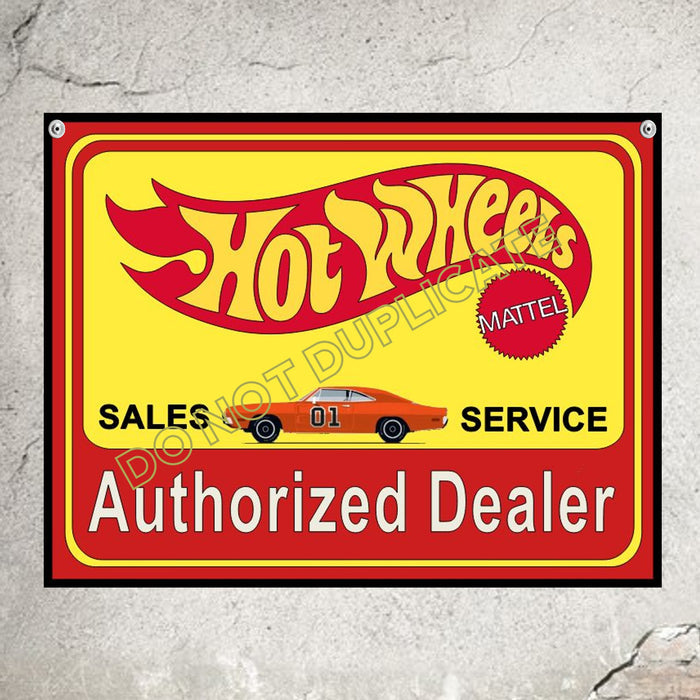 Hot Wheels Vintage Retro Reproduction Metal Sign Add Your Name - Wainfleet Trading Post