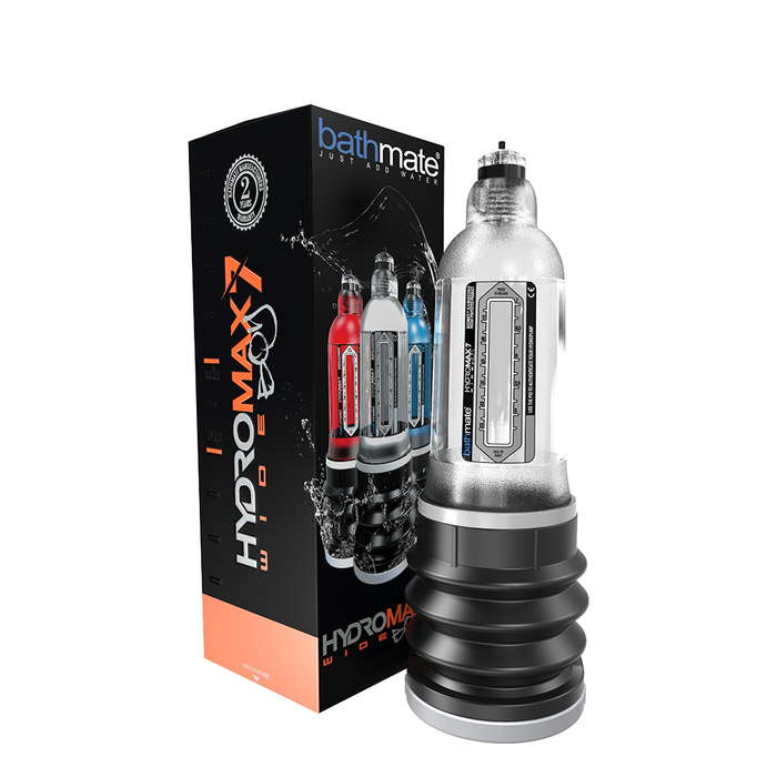 Hydromax 7 Wide Boy Crystal Clear Intimates Adult Boutique