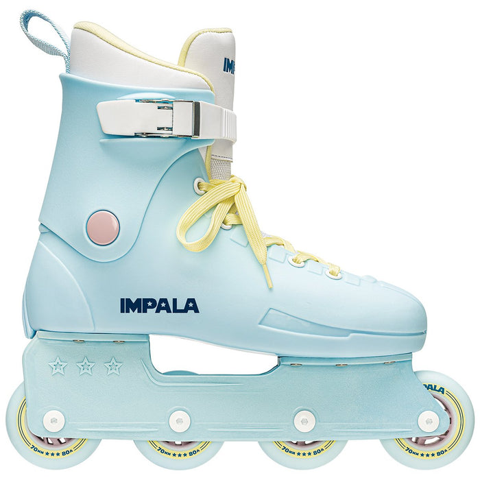 Impala Lightspeed Inline Skates - Sky Blue/Yellow - FINAL SALE