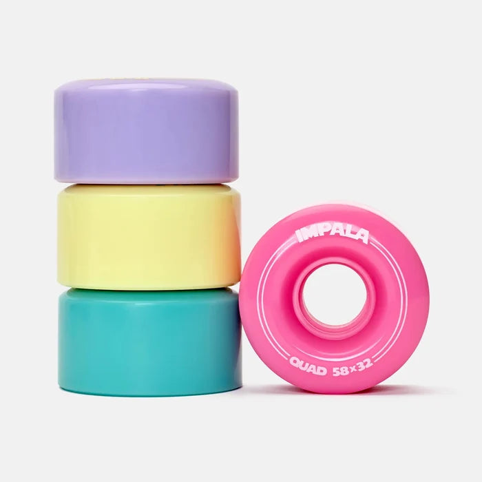 Impala Roller Skate Wheels (4pk) - Pastel Multi