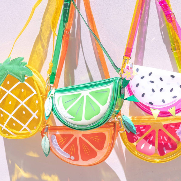 Jelly Fruit Handbag - Lime
