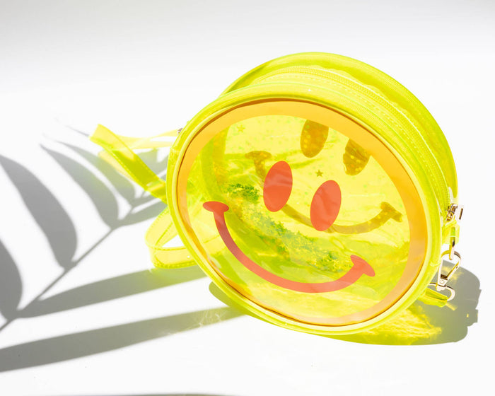 Jelly Handbag - Yellow Smiley Face 🙂