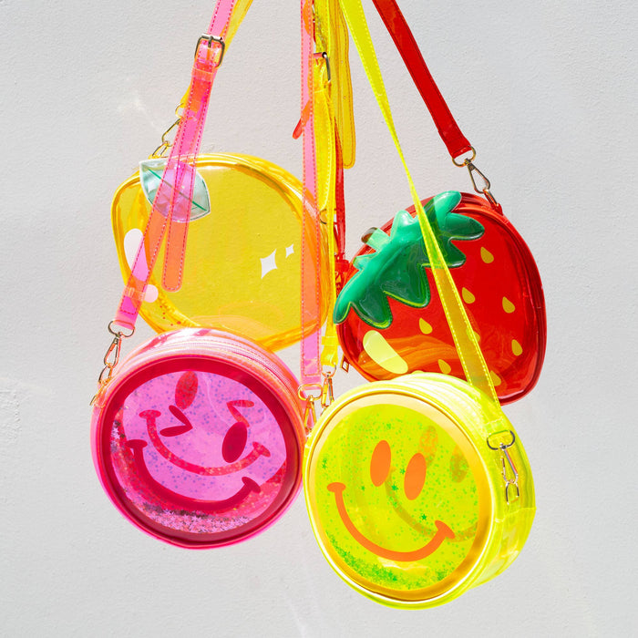 Jelly Handbag - Yellow Smiley Face 🙂
