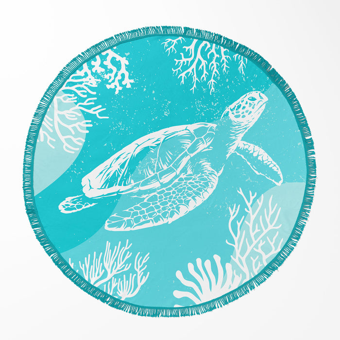 Juice Box 60" Round Beach Towels