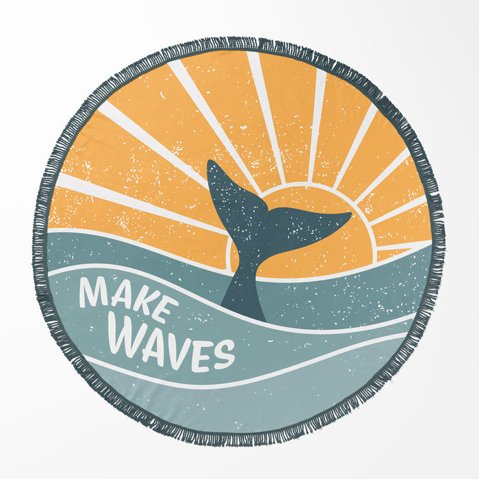 Juice Box 60" Round Beach Towels
